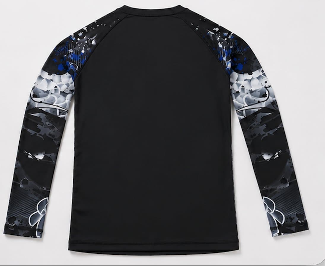 Dragon rash guard flat